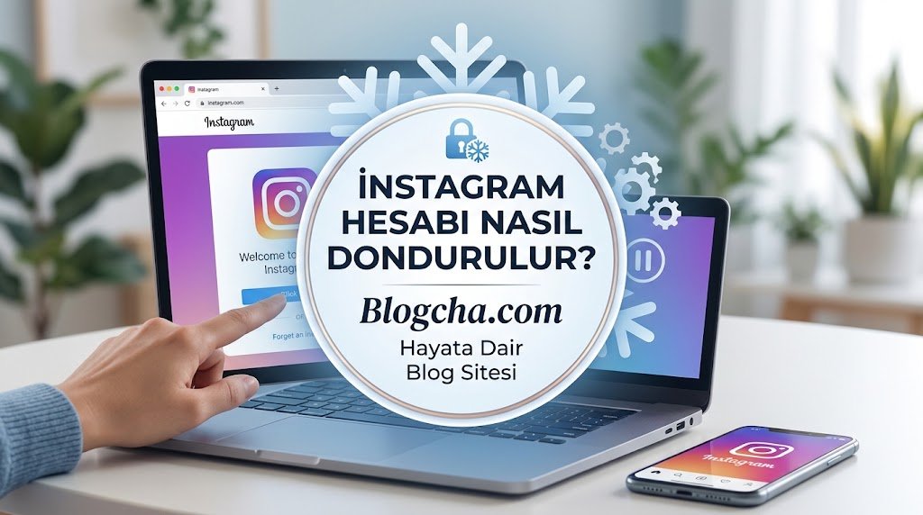 instagram hesabı nasıl dondurulur