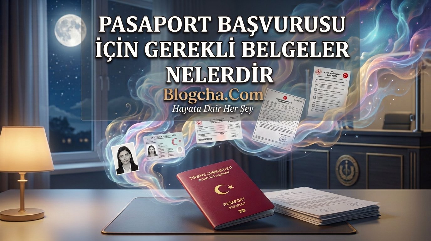 Pasaport başvurusu için gerekli belgeler nelerdir? - Blogcha