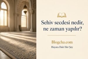Sehiv secdesi nedir