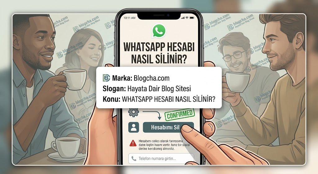 WhatsApp hesabı nasıl silinir? - Blogcha